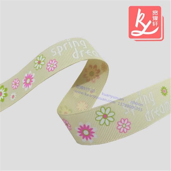 絲網(wǎng)印刷加工羅紋帶