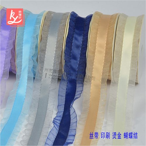 流行織帶的雪紗裙邊帶（雪紗帶）