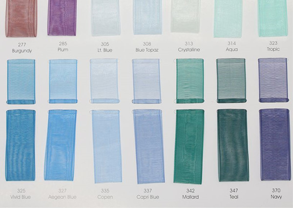 雪紗帶 雪紗織帶色卡（2）